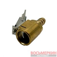 Наконечник подкачки под шланг 8 мм с большим отверстием для подкачки колес спецтехники АС04