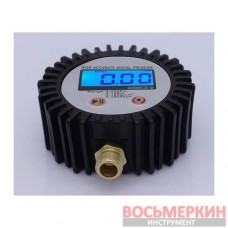 Манометр цифровой диаметр 63 мм 1/4 дисплей 20х40 мм к пистолету для накачки шин DP-B04