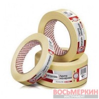 Лента малярная 25 мм 40 м белая DM-2541 Intertool