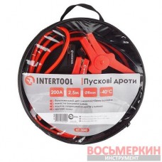 Пусковые провода 200А 2.5м до -40°C чехол AT-3040 Intertool
