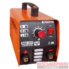 Инвертор ММА 1х220 В, 10-200 А, 1,6-5,0 мм ВДС-205 Шмель Энергия