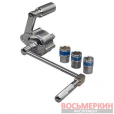 Ключ редукторный ЛА 1:16 в наборе 3 головки 17мм 19мм 21мм TRX31005 Torin Big Red