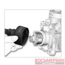 Съёмник зубчатого шкива дизельного топливного насоса VAG JDGD2415 Toptul