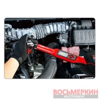 Ключ динамометрический цифровой 27-135Нм 3/8 x420мм DT-135B3 Toptul