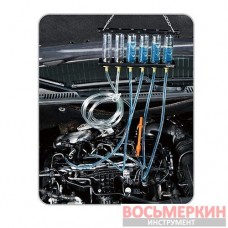 Набор для проверки обратного потока топлива дизельных форсунок Common Rail JGAI2501 Toptul