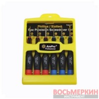 Набор микроотверток, 6 предметов T32151 Ampro