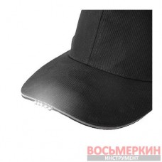 Каскетка защитная с фонариком SP-2006 Intertool