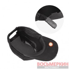 Каскетка защитная с фонариком SP-2006 Intertool