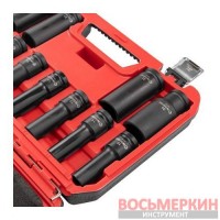 Набор головок ударных удлиненных 1/2 11 ед 10-24 мм Cr-Mo STORM ET-8505 Intertool