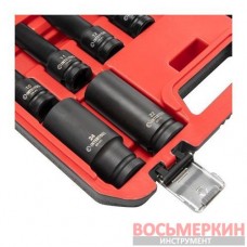 Набор головок ударных удлиненных 1/2 11 ед 10-24 мм Cr-Mo STORM ET-8505 Intertool