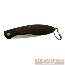 Брелок Нож складной коричневый 56631
