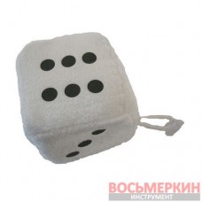 Игрушка Кубик на присоске 8 см белый