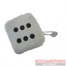 Игрушка Кубик на присоске 8 см белый