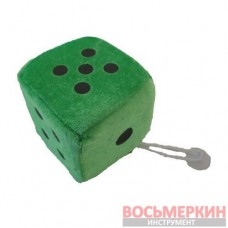 Игрушка Кубик на присоске 8 см зеленый