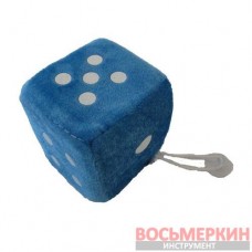 Игрушка Кубик на присоске 8 см синий