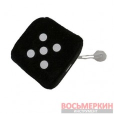 Игрушка Кубик на присоске 8 см черный