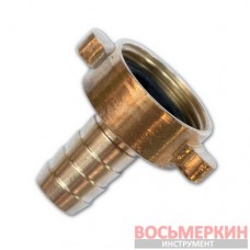 Штуцер под шланг 13 мм с гайкой на кран 1/2 GKWF1212 Bradas