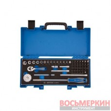 Набор головок 1/4 55 предметов в пластиковом ящике 2553MRV01 KingTony