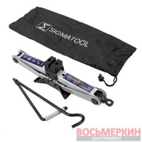 Домкрат механический ромб 2т 115-400 мм в чехле Sigmatool-10152D Sigmatool