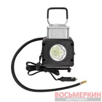Компрессор автомобильный с фонарем 12В 65л/мин 7 бар в кейсе RF-2014360 Rockforce