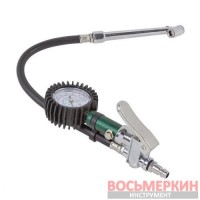 Пистолет для подкачки шин с манометром и наконечником для грузовых колес RF-STG-04 Rockforce