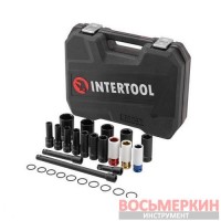 Набор головок и удлинителей ударных 1/2 18 едниц ET-8506 Intertool