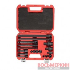 Набор переходников и удлинителей ударных 18 ед. Cr-V/Cr-Mo STORM ET-8513 Intertool