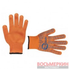 Перчатка трикотажная ПВХ точки размер 10 SP-0139 Intertool