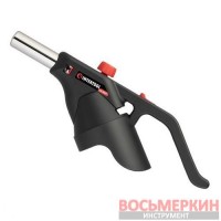 Горелка газовая пьезозажигание быстрая регулировка пламени GB-0029 Intertool