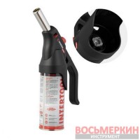 Горелка газовая пьезозажигание быстрая регулировка пламени GB-0029 Intertool