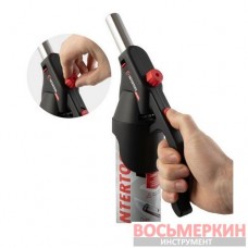 Горелка газовая пьезозажигание быстрая регулировка пламени GB-0029 Intertool