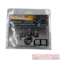 Набор секреток колесных 12 x 36 шаг 1.25 2 ключа 6 предметов 416444 Н2 WALLINE 52038