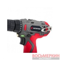 Дрель-шуруповерт аккумуляторная 12 В 30 Нм 0-350/0-1300 об/мин 0.8-10 мм литий-ион 1.3 Ач DT-0310 Intertool
