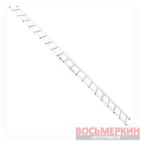Лестница алюминиевая приставная 20 ступеней 5.64м LT-0120 Intertool