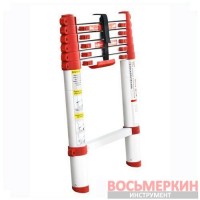 Лестница алюминиевая телескопическая 6ступ. 2.00м LT-3020 Intertool