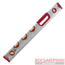 Уровень специальный 600 мм 5 глазков MT-1006 Intertool