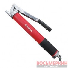 Шприц для смазки двухплунжерный 800 см3 с гибким шлангом AT-3061 Intertool