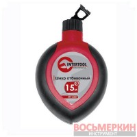 Шнур отбивочный 15м MT-2507 Intertool