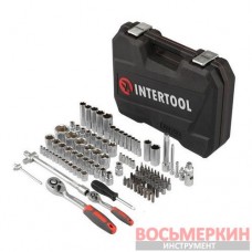 Набор инструментов 1/2 и 1/4 110 единиц ET-9108 Intertool