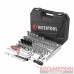 Набор инструментов 1/2 и 1/4 111 единиц ET-9110 Intertool