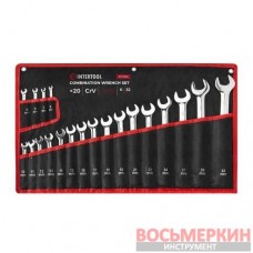 Набор ключей комбинированных 20 штук 6-32 мм профессиональные XT-1520 Intertool