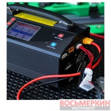 Зарядное устройство 2-канальное 24В 25А 2-6S LiPo/LiHV 1200Вт 220В UP600PLUS Protester