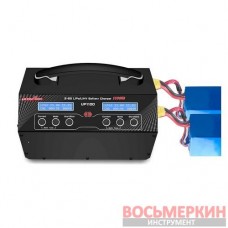 Зарядное устройство 2-канальное 2x22А 2-6S LiPo/LiHV 1100Вт 220В UP1100 Protester