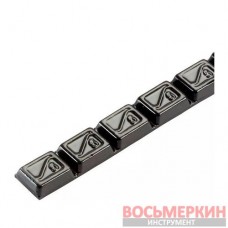 Груз клеящийся черный низкий голубая лента 8x5г свинец type 706 h=4мм Hofmann Германия