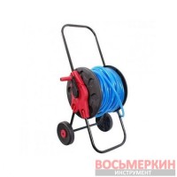 Катушка на колесах для шланга 1/2 60м PP ABS GE-3001 Intertool