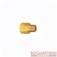Переходник внутренняя резьба 1/4 наружная резьба 1/8 FM P-6-1 Sumake