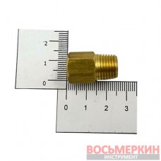 Переходник внутренняя резьба 1/8 наружная резьба 1/4 FM P-6-5 Sumake