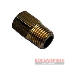 Переходник внутренняя резьба 1/8 наружная резьба 1/4 FM P-6-5 Sumake
