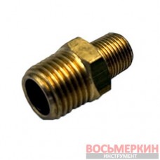 Переходник наружная резьба 1/4 наружная резьба 1/8 MM P-11 Sumake