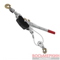 Лебедка рычажная тяговое усилие 4 т трос 3.00 м х 5.5 мм рабочая длина троса 1.50 м GT1444 Intertool